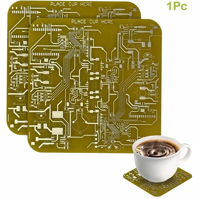Printplaat Hittebestendige Creatieve Onderzetter Ingenieur Gepersonaliseerd Cadeau