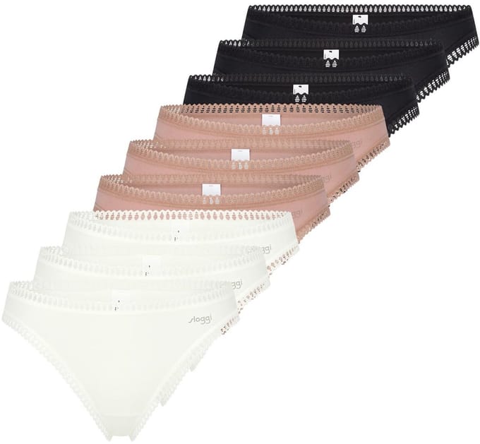 sloggi Dames string 9 pack GO Crush