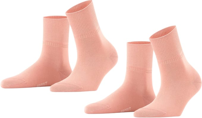 Esprit Sokken Ribbed Cuff 2-Pack