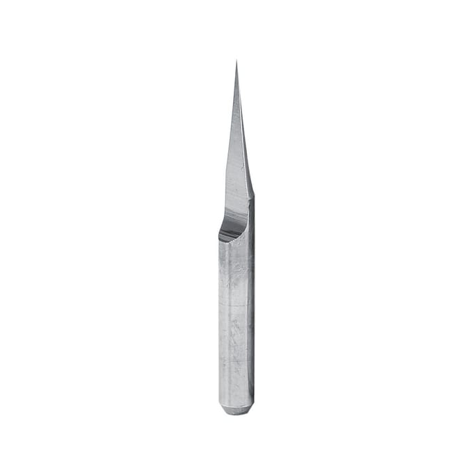 10 stuks 3.175mm Cemented Carbide Graveren CNC Bit Bovenfrees Snijgereedschap 10 Graden