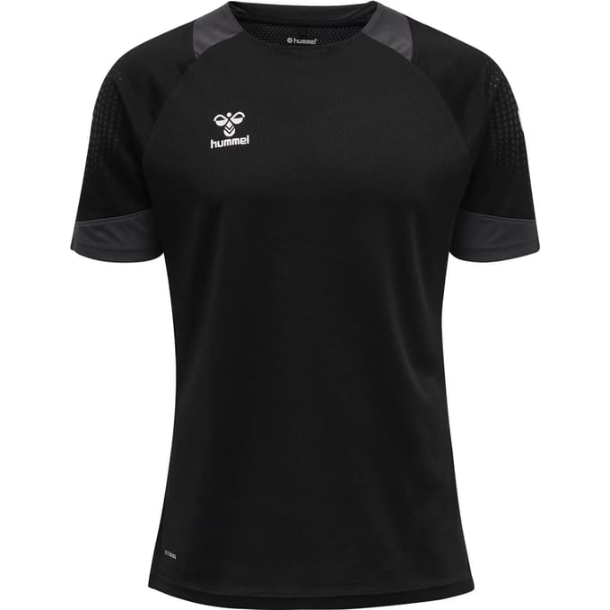 Hummel Lead Poly T-shirt Met Korte Mouwen Zwart 164 cm Kinderen