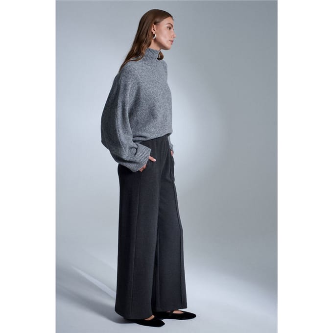 Vrouwen Wijde-Pijpen Pull-On Broek