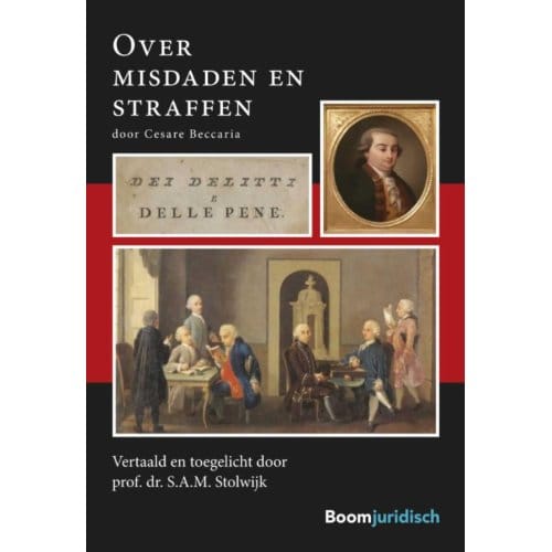 Over Misdaden En Straffen - Boom Juridische Studieboeken - Cesare Beccaria