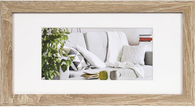 Fotolijst - Henzo - Modern - Fotomaat 15x30 cm - Lichtbruin