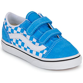 Vans  Lage Sneakers Old Skool V COLOR THEORY CHECKERBOARD Bright Azure