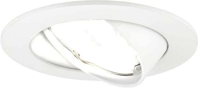 Ledvion - LED Inbouwspot Amsterdam - Wit - Dimbaar - 3W - 6500K - Ø82 mm