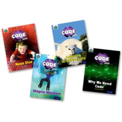 Project X Code Extra: Gold Book Band, Oxford Level 9: Marvel Towers And Code Control, Mixed Pack Of 4 - Caldecott, Elen