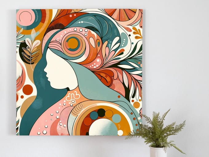 Kunstprint | Wanddecoratie | Forex | 75 × 75 cm