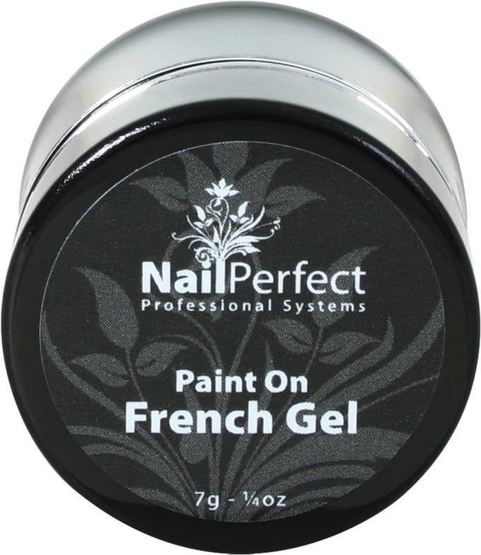 NailPerfect Paint On French Gel (white) - 7gr