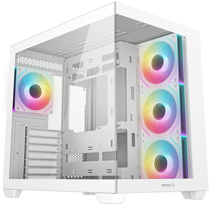 DeepCool CG530 4F - White - Case - Desktop - Wit