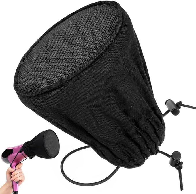 Krullen Diffuser - Haar Diffuser - Krullend Haar Stylen - Opvouwbaar Ontwerp - Universele Maat - Transparant