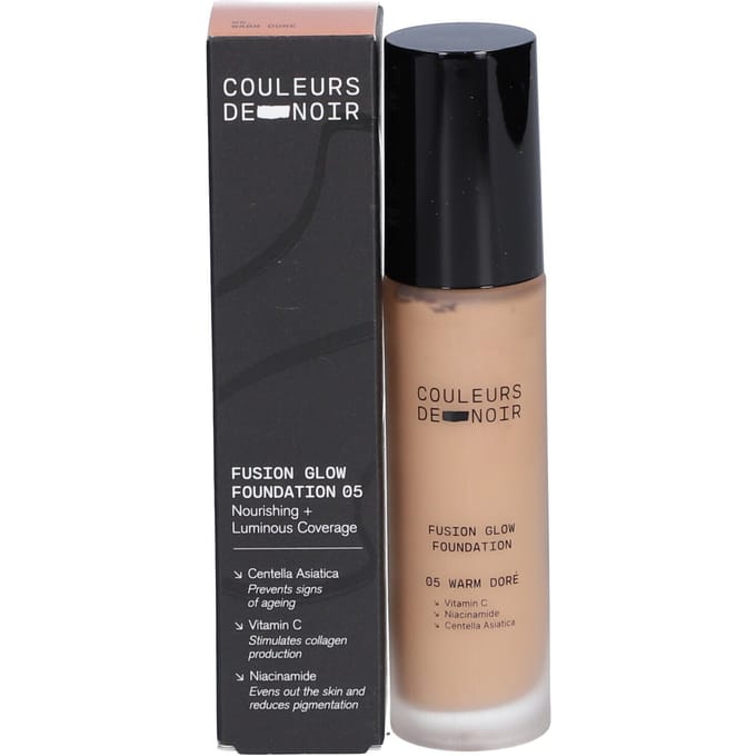 Couleurs De Noir Fusion Glow Foundation 05 Warm Doré 30 Make-up