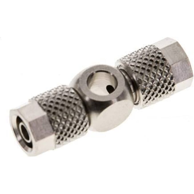 6x4 & M5 Vernikkeld Messing T-Banjobout Opsteekkoppeling [2 Stuks]
