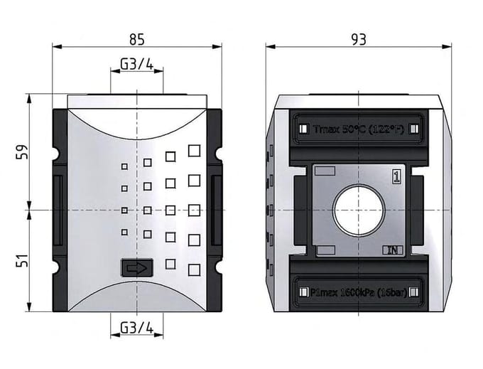 Distributeur G1 18000 l/min Futura 4