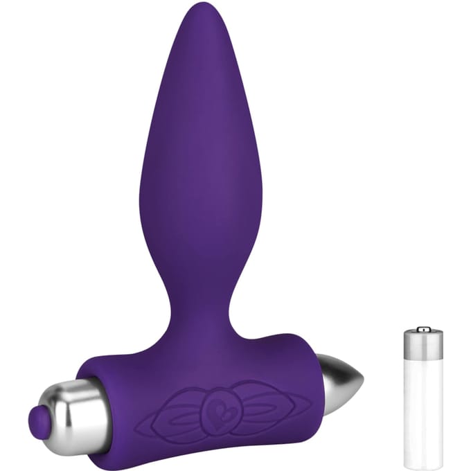 Rocks-off - Petite Sensations Vibrerende Buttplug - Paars