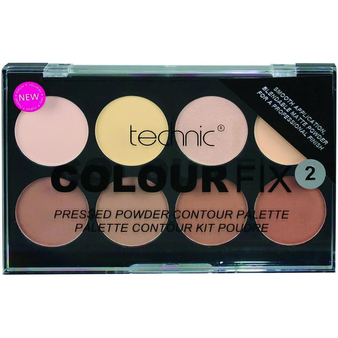 Technic Colour Fix Pressed Powder Contour Palette 2 8 x 3,5 g