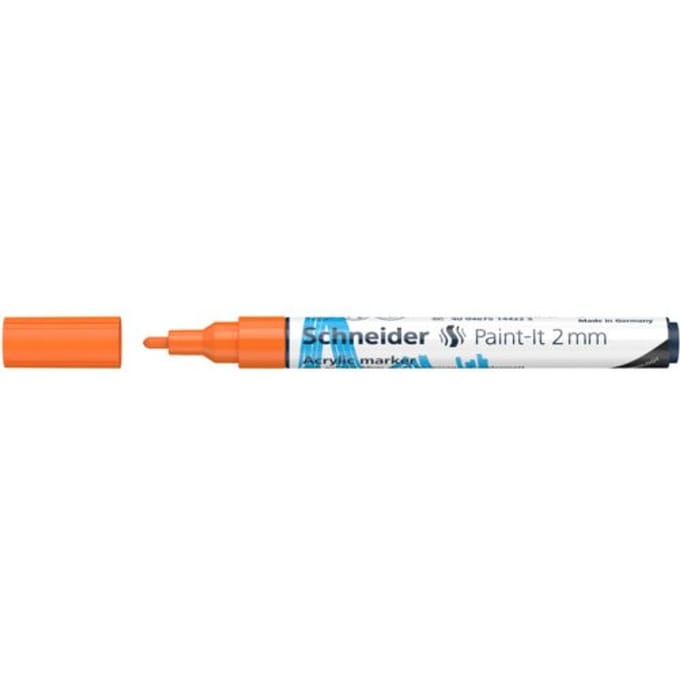 Schneider acrylmarker - Paint-It 310 - 2mm - oranje - S-120106