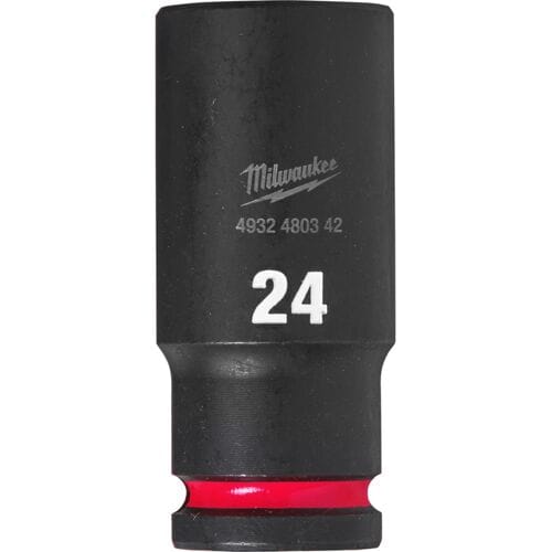 Milwaukee slagdop Shockwave 1/2 lang 24mm