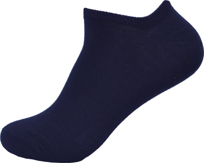 8 Paar Sneakersokken - Donex - katoen - Zwart - Maat 35-38