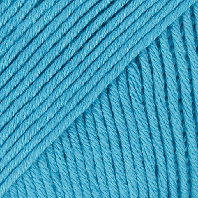 DROPS Safran Uni Colour - 30 turkoois - Katoen Garen