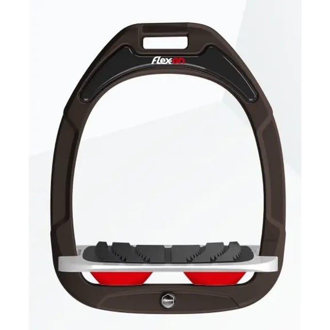 Ingebouwde Grip Beugels Bruin/Grijs/Rood Flex-On Green Composite