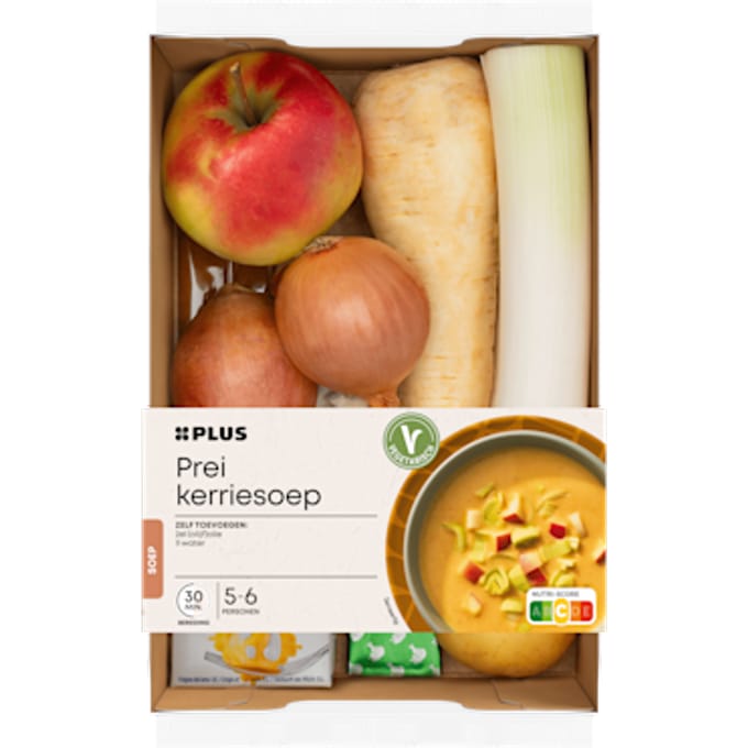 Verspakket prei-kerrie soep