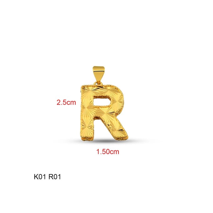 Letter hanger R