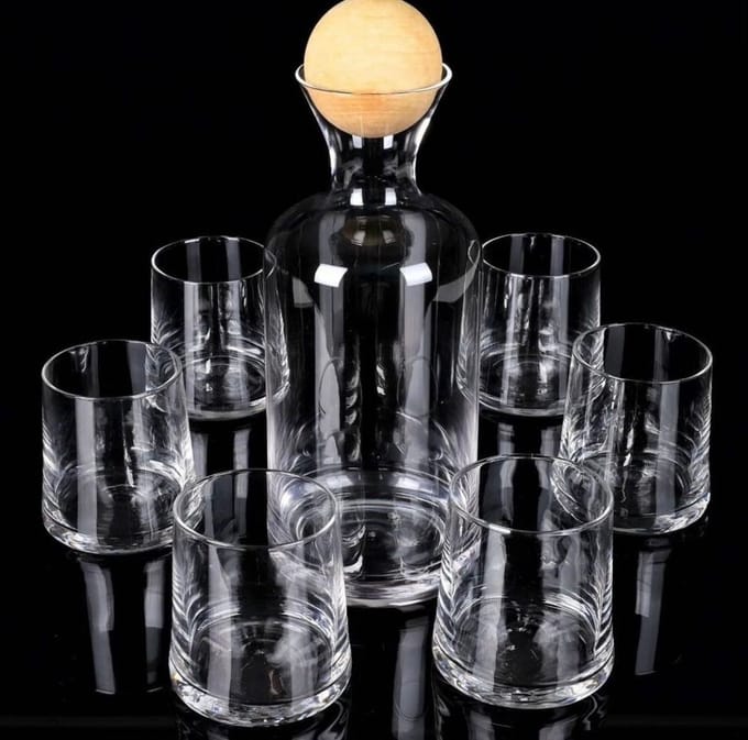 Glazenset 7 delige