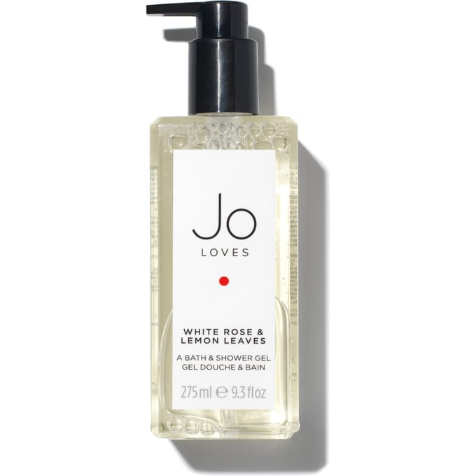 Jo Loves White Rose & Lemon Leaves A Bath & Shower Gel