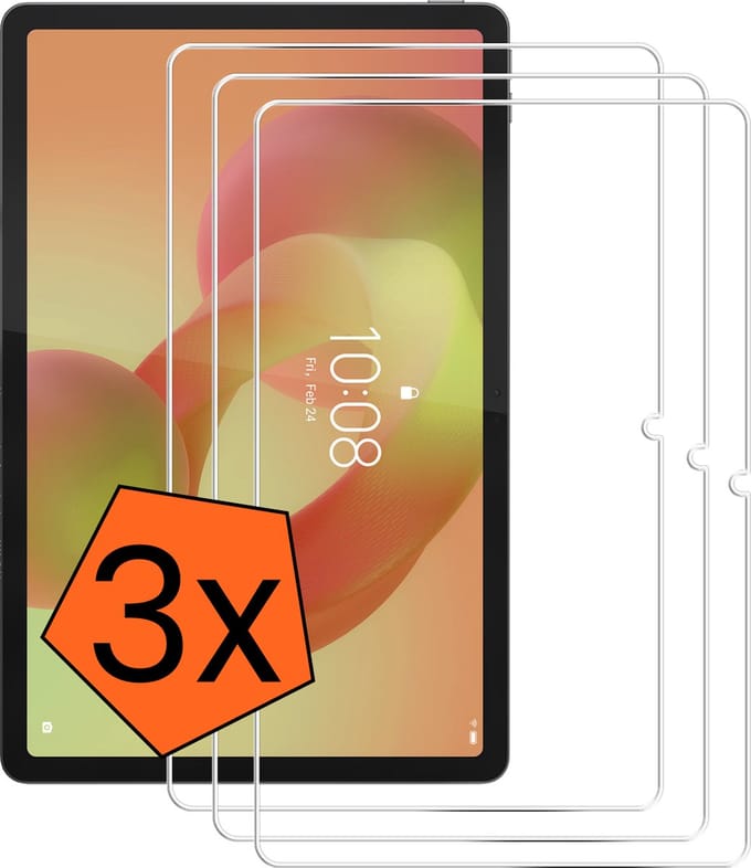 Screenprotector - 3 Stuks - Geschikt voor Lenovo Idea Tab - Extra Sterk - Gehard Glas - Beschermglas - Tempered Glass - Screen Protector