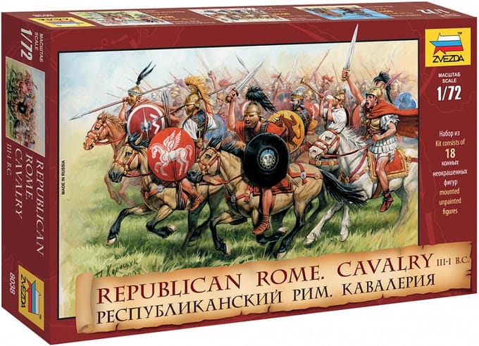 Modelbouw Romeinse Cavalerie - Schaal 1:72 Figuren