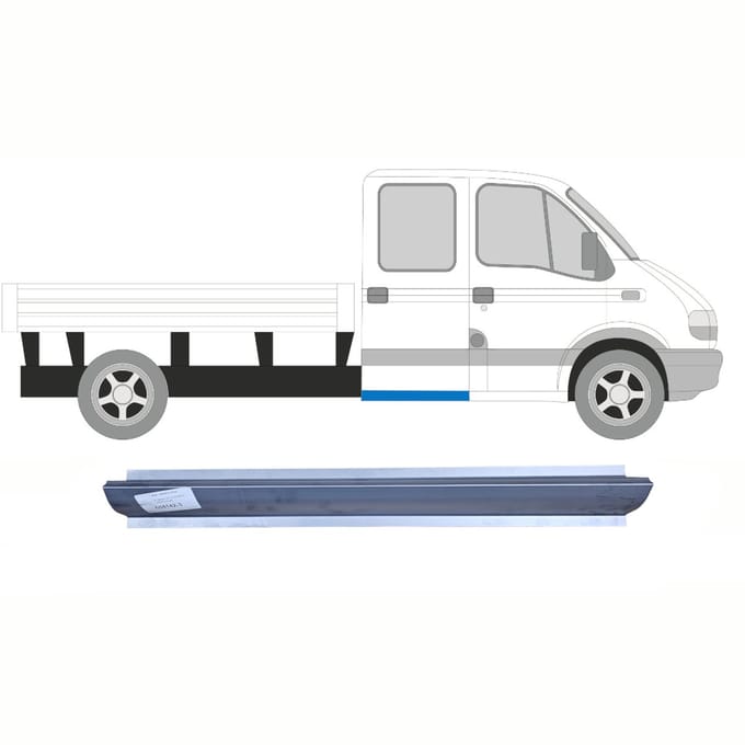 Reparatie dorpel voor Renault Master 1998-2010 / Links = Rechts