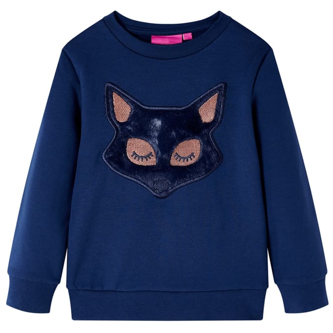 vidaXL - Kindertrui - 128 - marineblauw