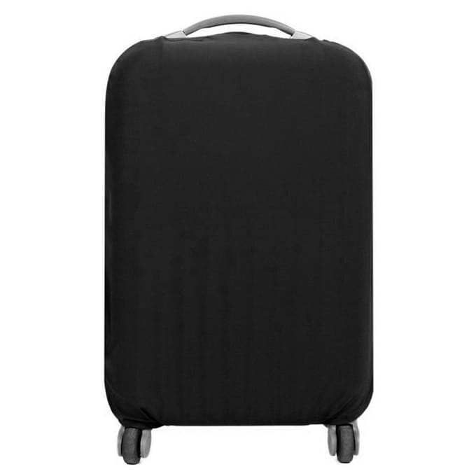 Reisbagagehoes Elastische kofferhoes Stofkap S zwart