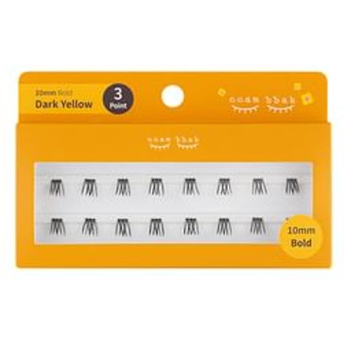 ccam bbak - Original Bold Eyelash 3 Points - 3 Types 10mm