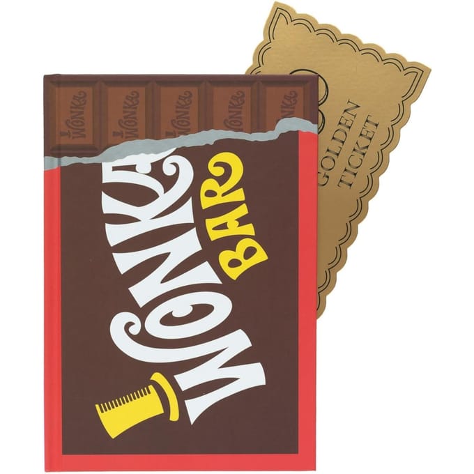 Grupo Erik Willy Wonka - Wonka Bar A5 Premium With Gift Box Notitieboek - Multicolours