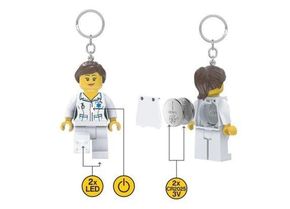 LEGO Lichtgevende sleutelhanger - Verpleegster