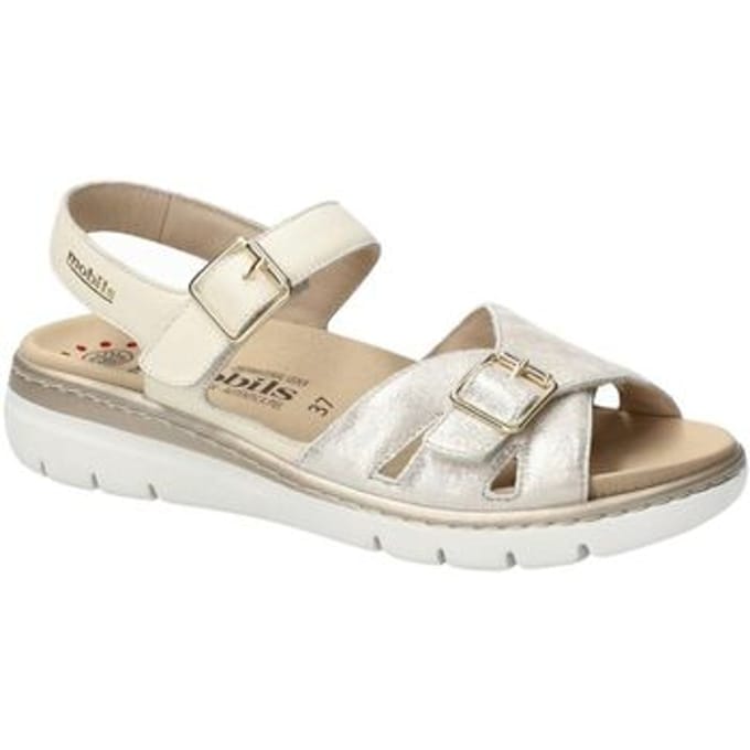 Mephisto Sandaal Leonna Sand Beige Metallic