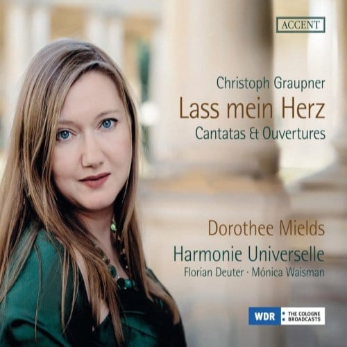 Dorothee Mields, Harmonie Universelle, Florian Deuter, Mónica Waisman - Graupner: Lass Mein Herz, Cantatas & Ouvertures (CD)