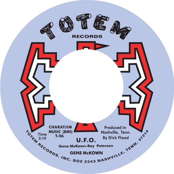 Gene McKown - U.F.O./Happy As A Lark (7" Single)