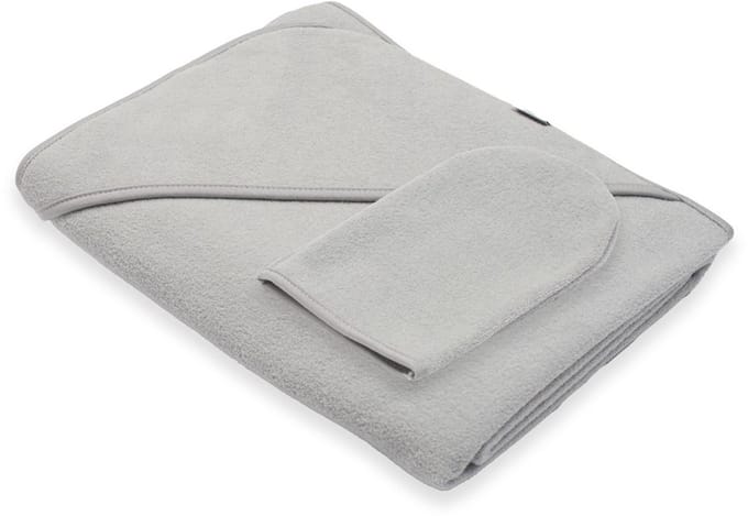 New Baby BASIC badcape met capuchon 100x100 cm - Badhanddoek