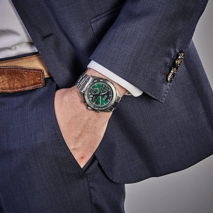 Hugo Boss 1513682 Herenhorloge 44 groen