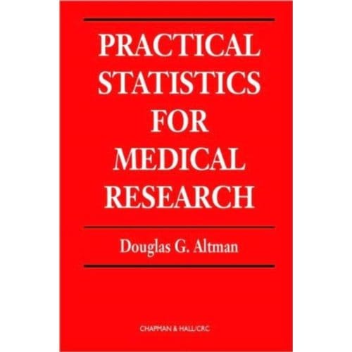 Practical Statistics For Medical Research - Altman, Douglas G.