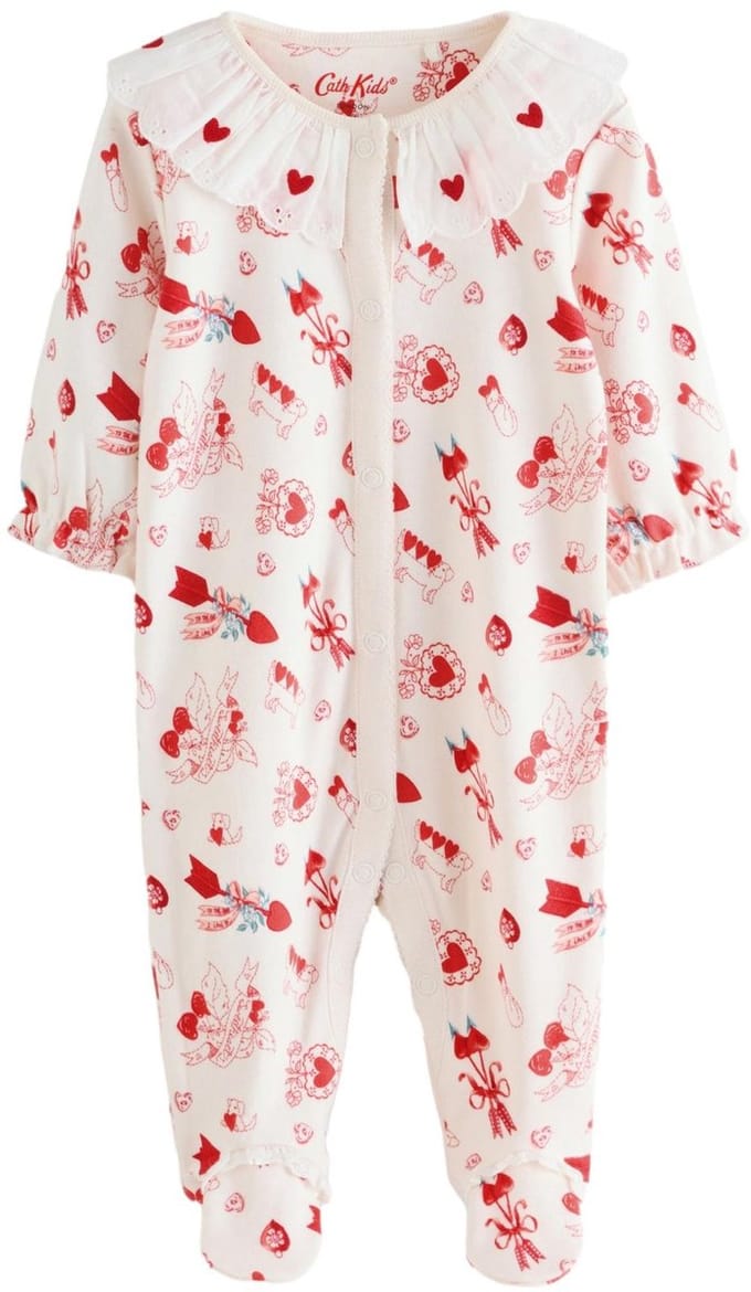 Next - Meisjes - Cath Kidston babypyjama - Crème