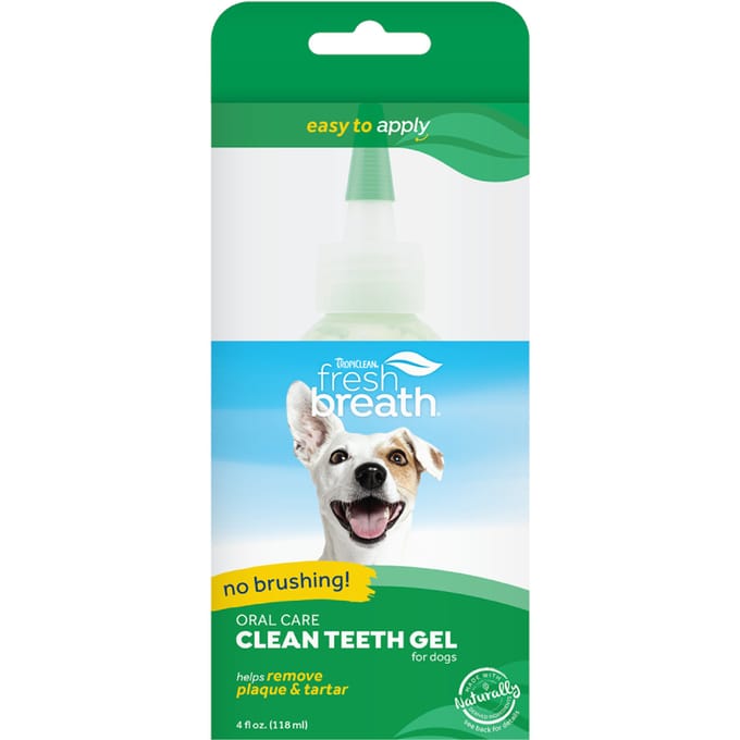 Voordeelpakket: 2x118ml TropiClean Frisse Adem Schone Tanden verzorgingsgel voor honden