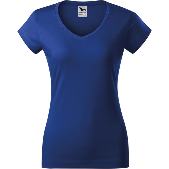 Dames-T-shirt met V-hals Malfini 162