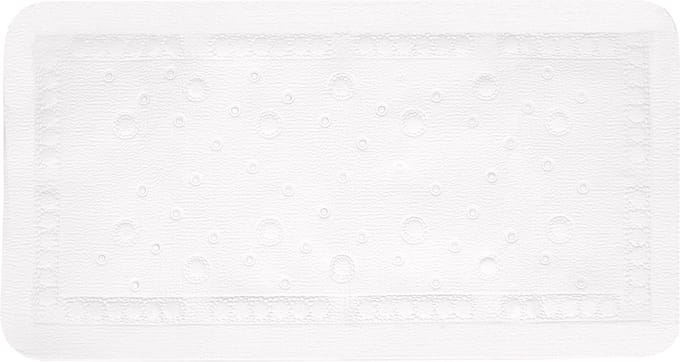 Differnz Tutus Anti-slip inlegmat Bad 68x36cm Wit