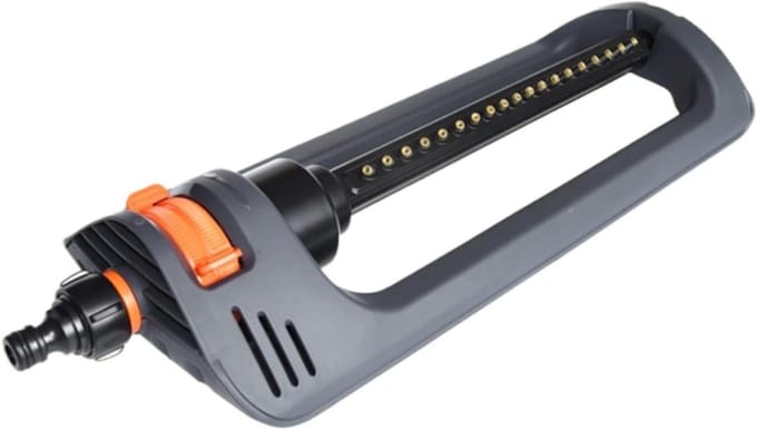 Gazonsproeier - Watersproeier - Tuin Bewateren - 19 Nozzles - 46 cm - Grijs