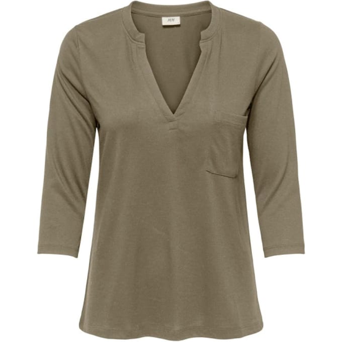 JDY - JDYDALILA 3/4 V- NECK TOP JRS DIA - Dames - Blouses