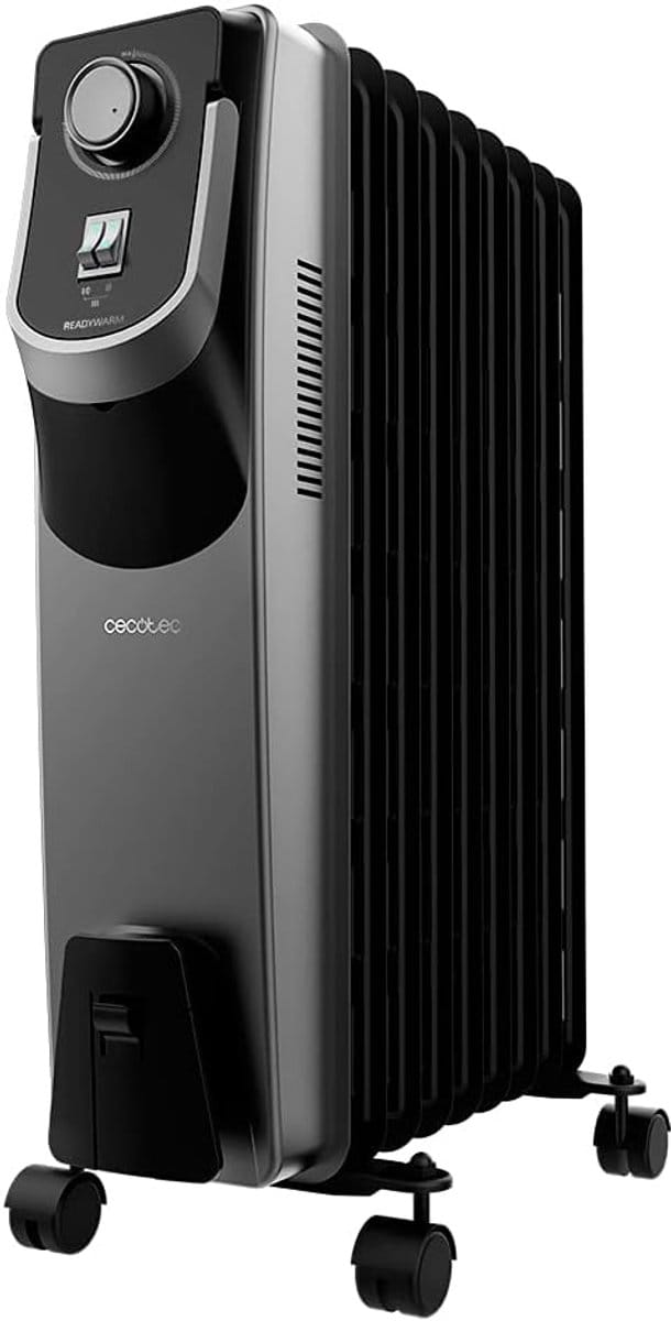 Olieradiator - Verwarming - Ruimte Verwarmen - 360 Graden Warmte - 22 m² Dekking - Zwart